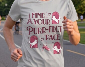 Find Your Purr-Fect Pace Sport Shirt | Aristocats Inspired Running Tank Top or T-Shirt for Women or Unisex XS-4XL