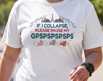 If I Collapse Please Pause My GPSPSPSPSPS Sport Shirt | Funny Aristocats Inspired Moisture-Wicking T-Shirt or Tank Top
