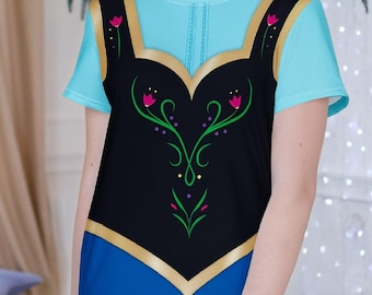 Classic Anna Youth Shirt | Frozen Inspired Costume Tee