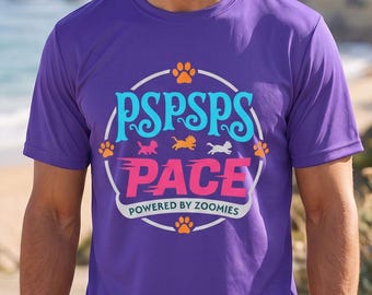 PSPSPS PACE Sport Shirt | Funny Aristocats Inspired Zoomies Moisture-Wicking Tee or Tank Top