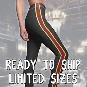 Size Extra Large XL ** READY to SHIP ** No Returns ** Tower of Terror Bellhop All-Over Print Costume Casual Leggings ** Limited Sizes