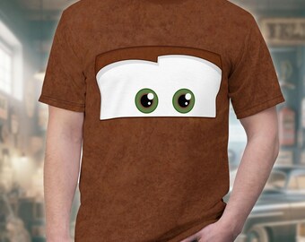Rusty Brown Tow Truck Spoof Costume Shirt | Racing Cars Inspired Lightweight Unisex T-Shirt
