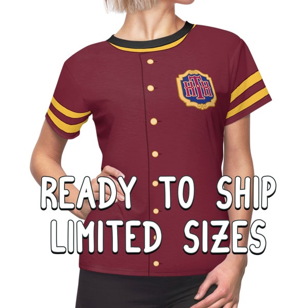 READY TO SHIP ** No Returns ** Tower of Terror Bellhop All-Over Print Costume Lightweight Women's T-Shirt ** Limited Sizes