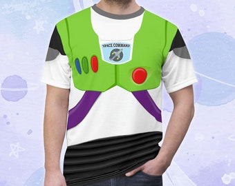 Space Ranger Shirt | Buzz Lightyear Inspired Unisex Lightweight Costume T-Shirt | Action Figure Toy Story Character Cosplay, runDisney Top