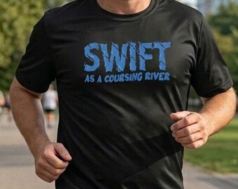 Mulan Inspired Shirt for Runners | Swift As A Coursing River Performance Tank Top, Shirt for Women, Unisex