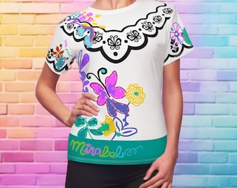 Mirabel Costume Shirt | Encanto Inspired Women's Lightweight T-Shirt | Cute Magical runDisney Running Outfit Idea or Halloween