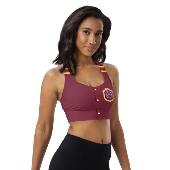 Tower of Terror Bellhop Racerback Medium-High Support Longline Costume Sports Bra