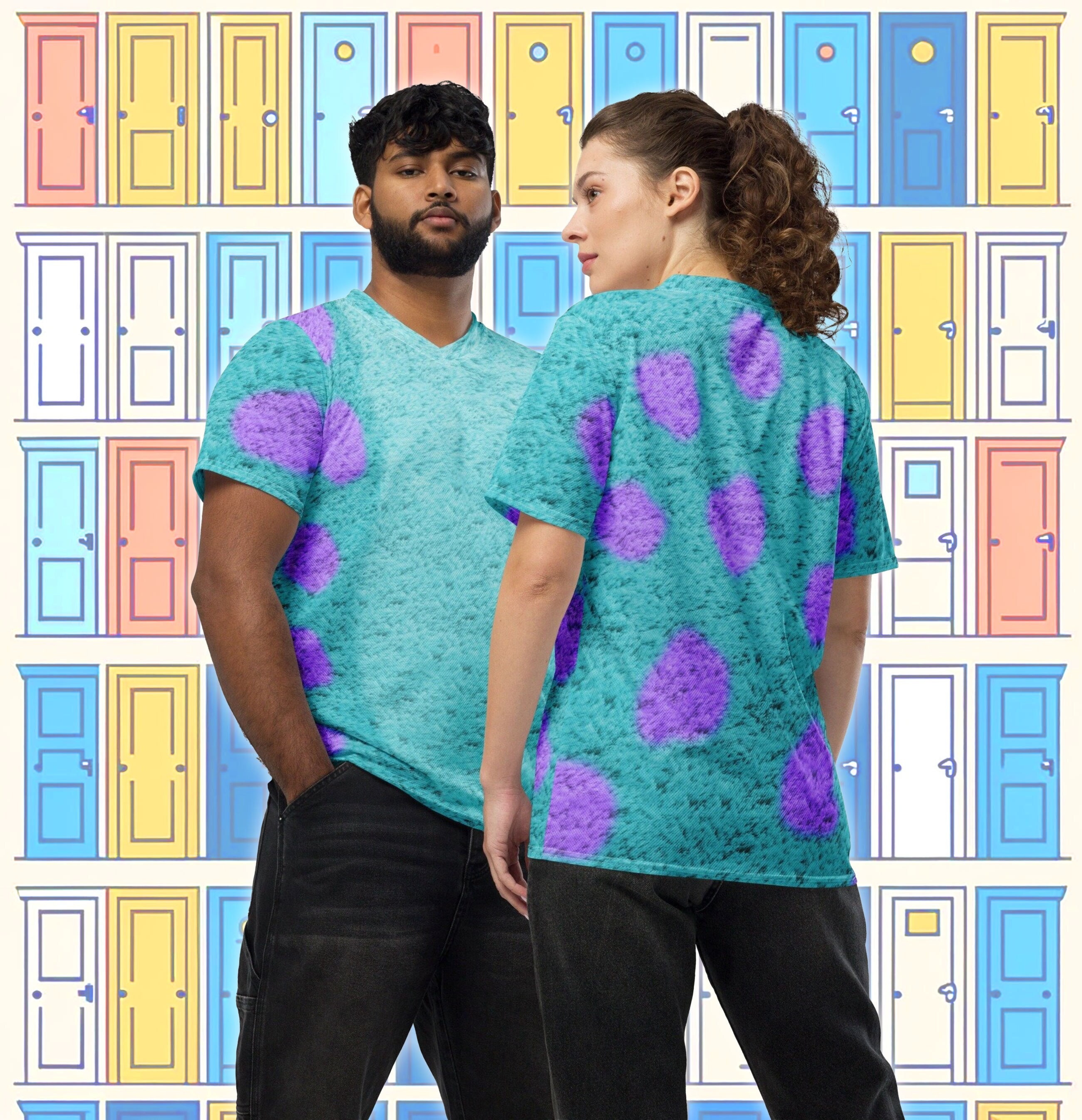 Sulley Monsters Inc Inspired All-over Print Costume Unisex Recycled  Athletic Sport T-shirt | Theme Park Bounding, Halloween Party Outfit - Etsy  Denmark