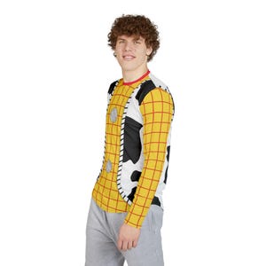 Woody UV Protection Long Sleeve | Toy Story Inspired Unisex Costume Sun T-Shirt image 4
