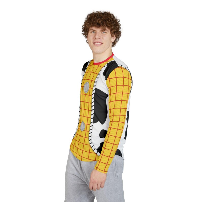 Woody UV Protection Long Sleeve | Toy Story Inspired Unisex Costume Sun T-Shirt image 4