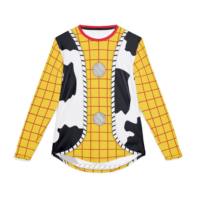 Woody UV Protection Long Sleeve | Toy Story Inspired Unisex Costume Sun T-Shirt image 6