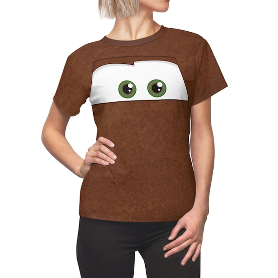 Rusty Brown Tow Truck Spoof All-Over Print Women's Lightweight Costume T-Shirt