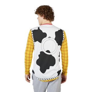 Woody UV Protection Long Sleeve | Toy Story Inspired Unisex Costume Sun T-Shirt image 3