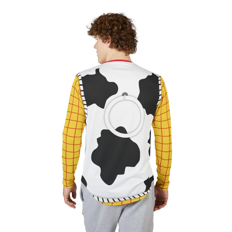 Woody UV Protection Long Sleeve | Toy Story Inspired Unisex Costume Sun T-Shirt image 3