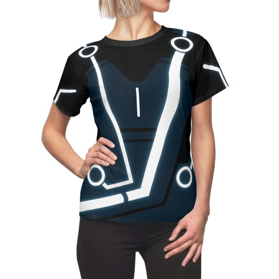 Quorra Tron Legacy Inspired All-Over Print Costume Lightweight Women's T-Shirt