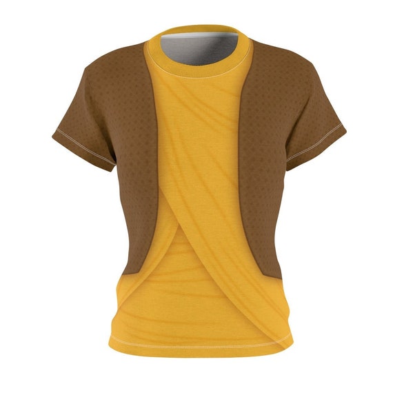 Princess Raya Inspired Raya and the Last Dragon All-Over Print Women&#39;s Lightweight Costume T-Shirt