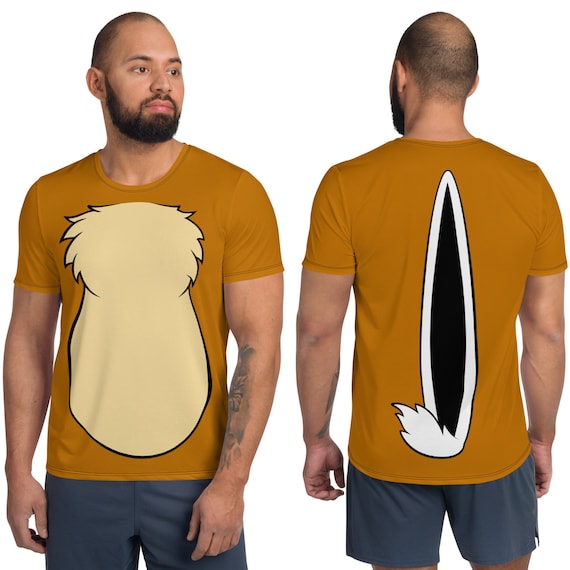 Chip &#39;n&#39; Dale Costume Chipmunk Inspired Dale All-Over Print Men&#39;s/Unisex Athletic T-Shirt