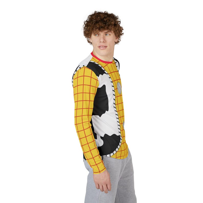 Woody UV Protection Long Sleeve | Toy Story Inspired Unisex Costume Sun T-Shirt image 5