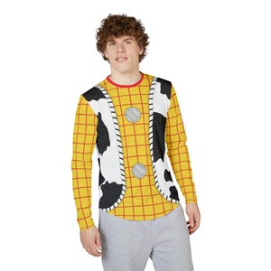 Woody UV Protection Long Sleeve | Toy Story Inspired Unisex Costume Sun T-Shirt image 2