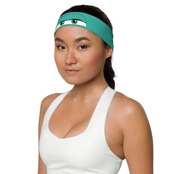 Classic Turquoise Car Spoof All-Over Print Costume Athletic Headband