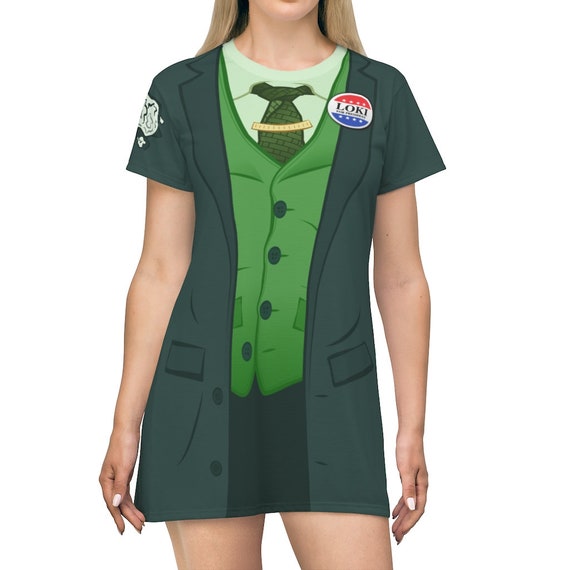 Vote for President Loki All Over Print T-Shirt Dress