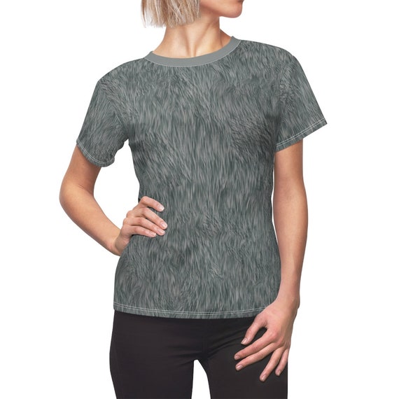 Remy Rat Mouse Grey Fur All-Over Print Costume Lightweight Women's T-Shirt