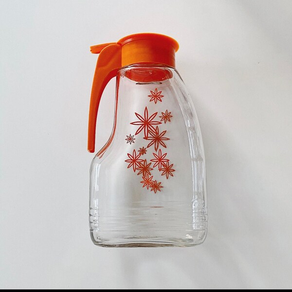 Glass Juice Pitcher Etsy