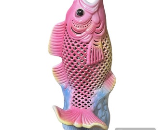 Vintage Ceramic Jumping Fish.