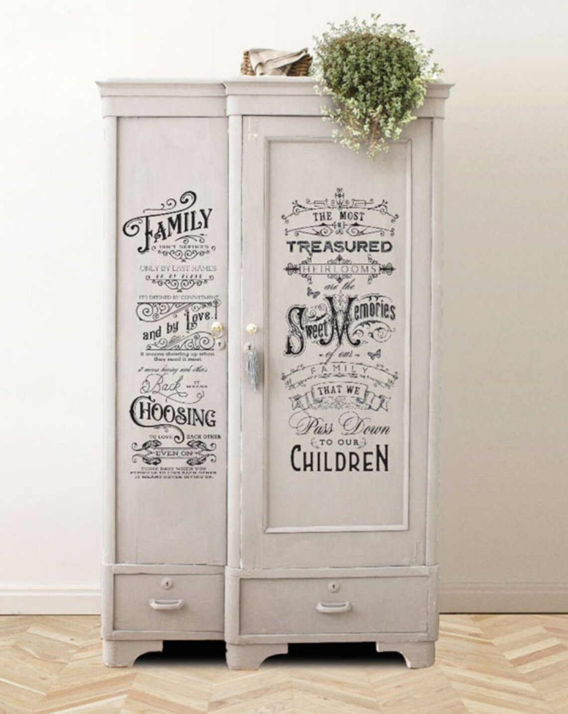 FAMILY HEIRLOOMS Rub On Transfers For Furniture Furniture Etsy