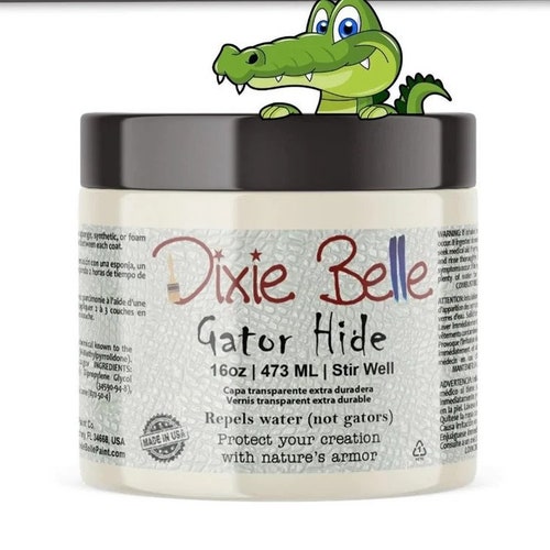 Dixie Belle Gator Hide Chalk Paint Top Coat Etsy