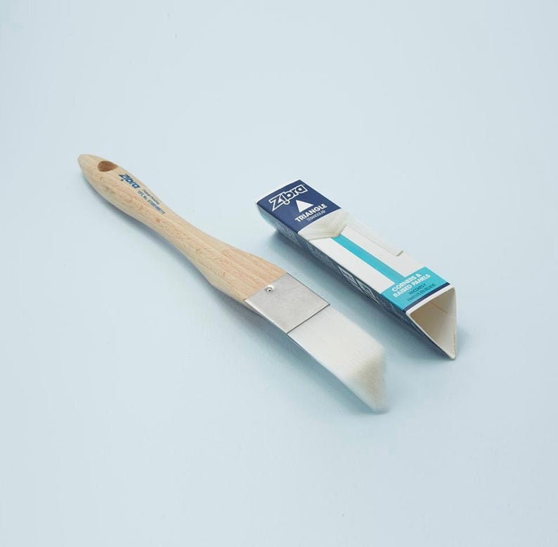 Zibra Brush 1 1/4 Triangle Trim Brush Etsy