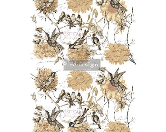 VINTAGE RUSTIC, Rub On Transfers For Furniture, Furniture Decals, ReDesign With Prima Transfers, 24&quot; x 35&quot;