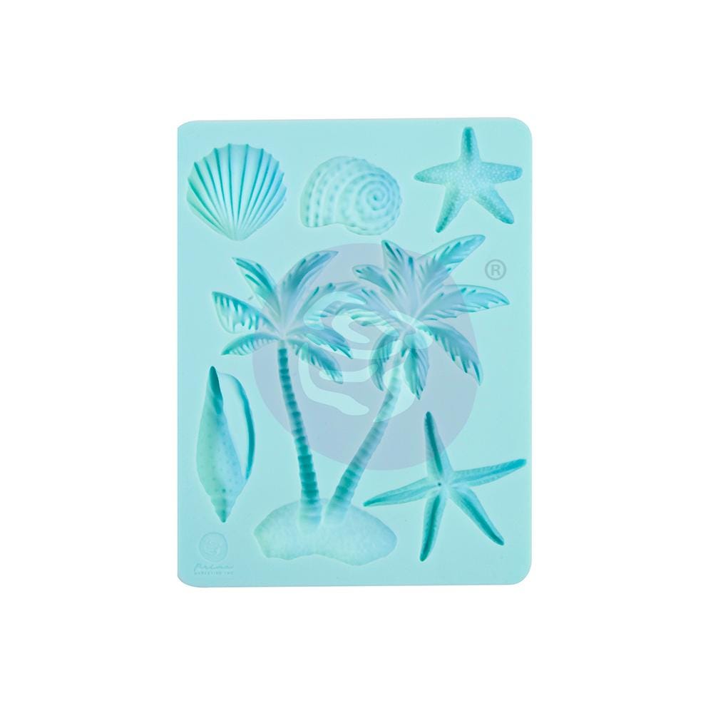 SURFBOARD COLLECTION |Re-Design with Prima | 3.5 x 4.5 mold | home decor | furniture | DIY | Palm Tree | Seashells | Starfish