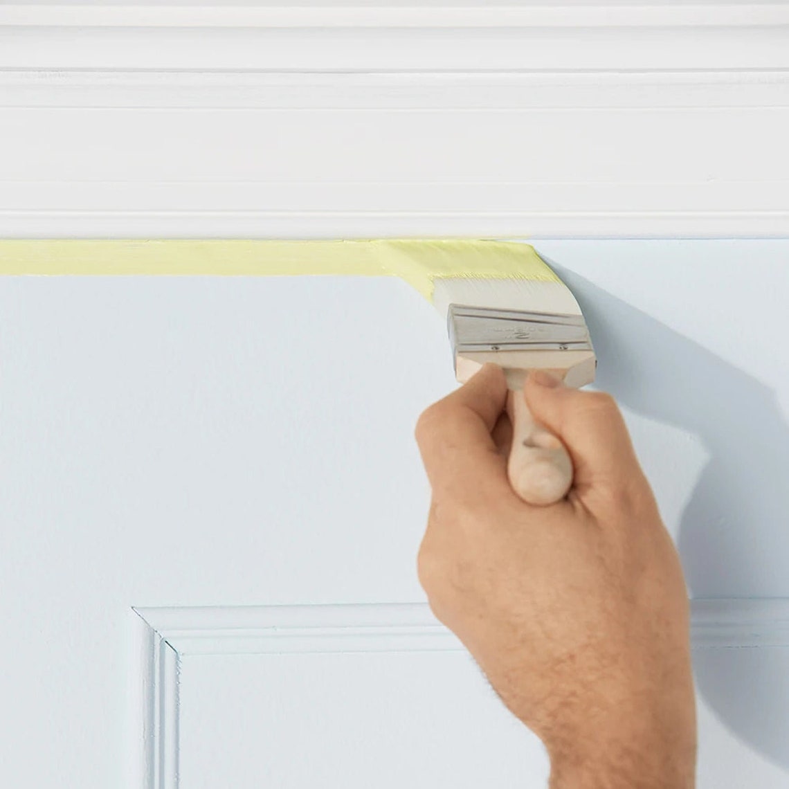 Zibra Brush 2 Angled Trim Brush Stubby Handle Etsy