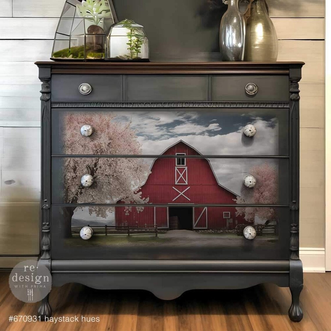 HAYSTACK HUES - Re-design With Prima Decoupage Decor Tissue Paper - 19. ...