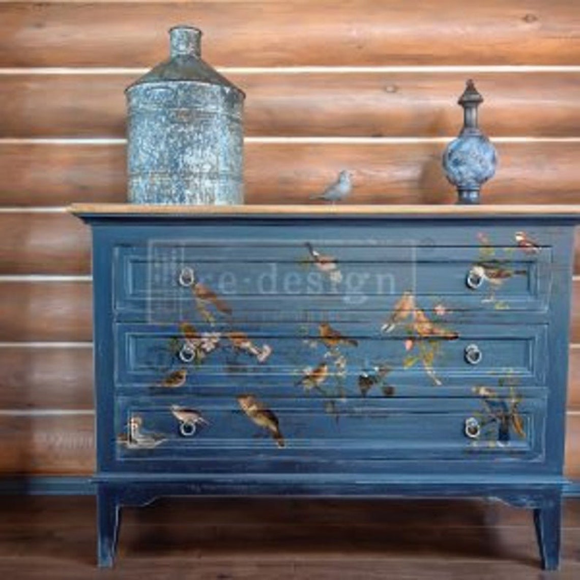 POSTAL BIRDS Rub On Transfers For Furniture Furniture Etsy