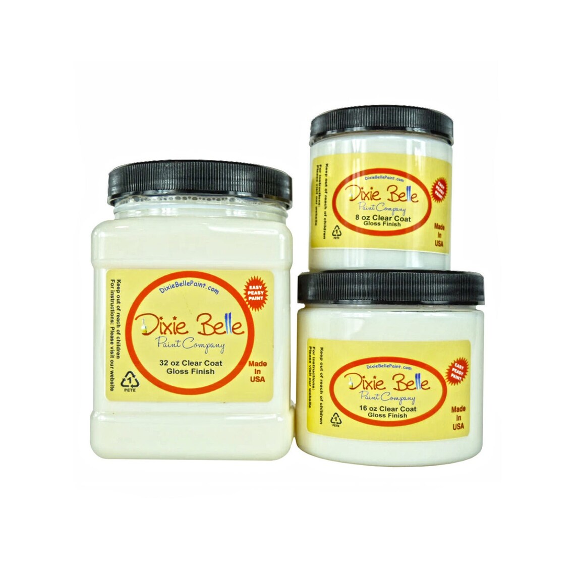 Dixie Belle CLEAR COAT Finishes Satin Flat or Gloss Etsy