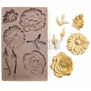 IN THE GARDEN | Redesign with Prima | 5&quot;X8&quot; | Mold | Home Decor | Furniture | Floral