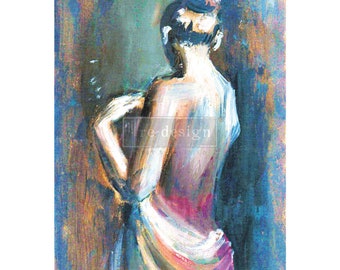 HARMONY - Re-Design with Prima Decoupage Rice Paper - A1 Decoupage Mulberry Tissue Paper 23.4" x 33.1"