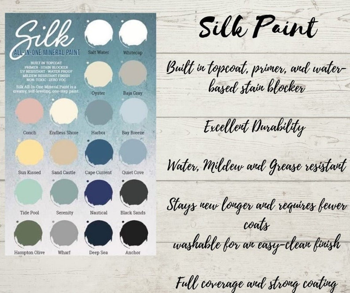 New SILK All In One SAMPLE Paint Kit Dixie Belle Etsy