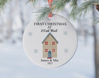 First Christmas in new home, new home bauble, new home tree decoration