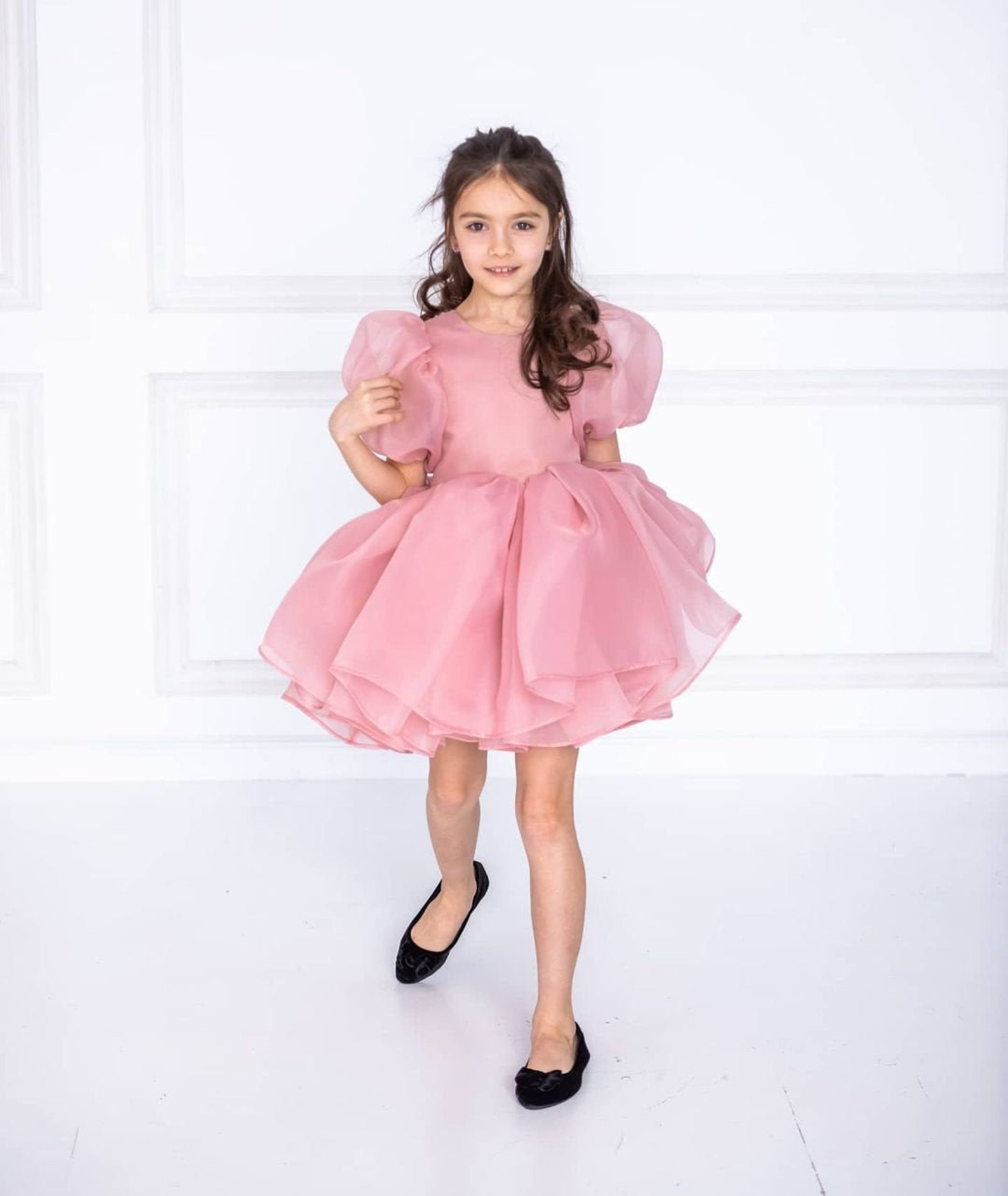Organza Cute Dress Baby Doll Dress Mini Dress for Girls Etsy