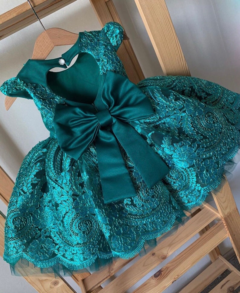 Lace dress for girls flower girl dress birthday dress for Etsy