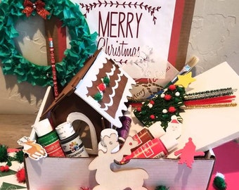 Download Christmas Craft Kit Etsy PSD Mockup Templates