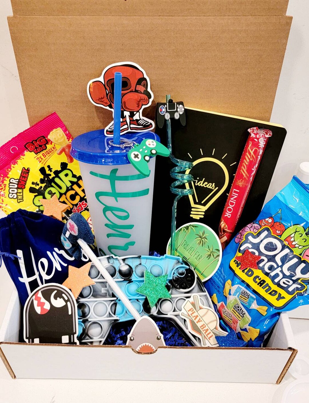 Boys Gift Boxes for All Occasions Gamer Guy Gifts Birthday - Etsy
