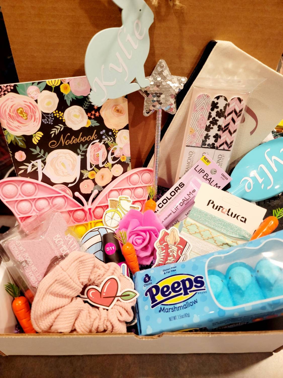 Personalized Girls Gift Boxes Glam Beauty Boxes Gift Boxes Etsy