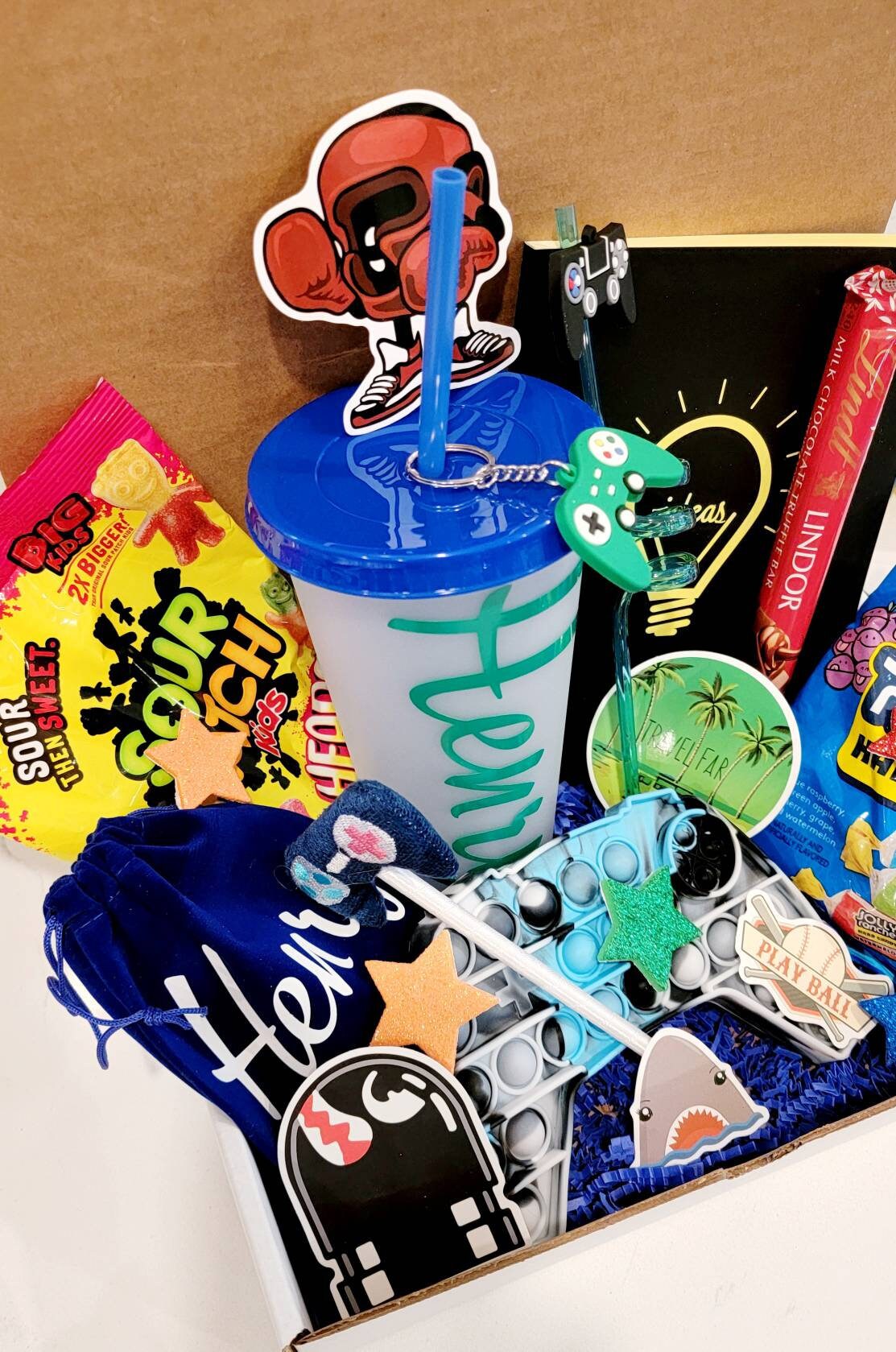 Boys Gift Boxes for All Occasions Gamer Guy Gifts Birthday Etsy