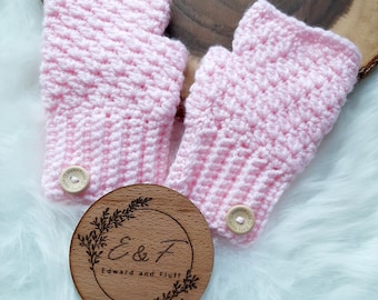 Handmade gloves, Crochet fingerless mittens, Adult wrist warmers, Ladies gloves, Gift for her, Gift for them, Handmade gift