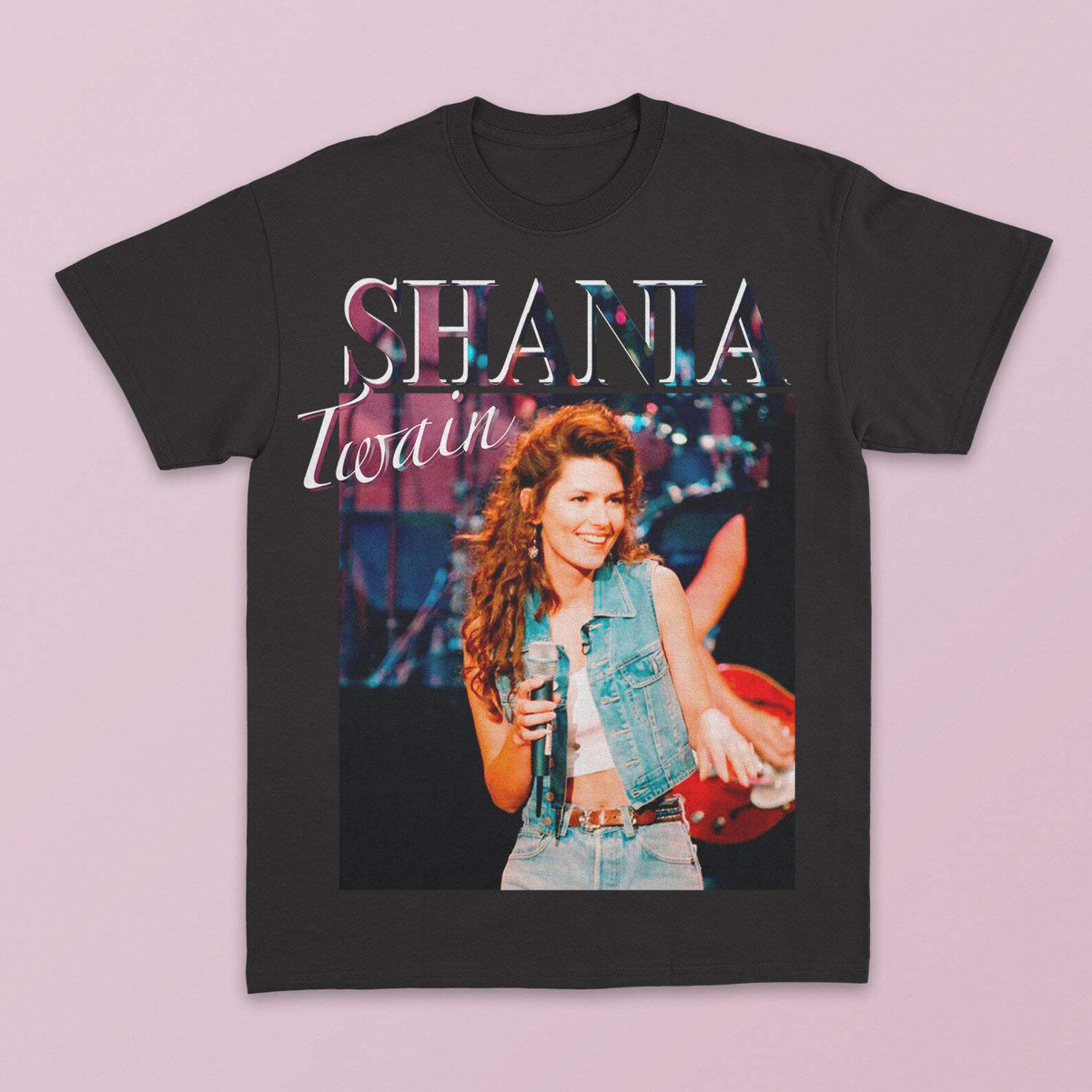 Vintage Shania Twain Inspired TShirt Shania Twan Unisex Etsy