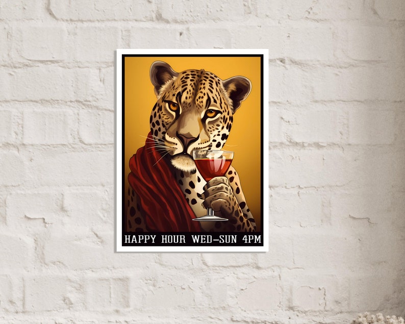 Bar Wall Art Home Bar Poster Home Bar Décor Man Cave Etsy